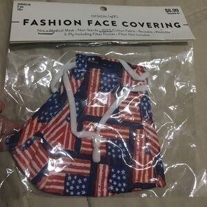 Fashion face mask American Flag